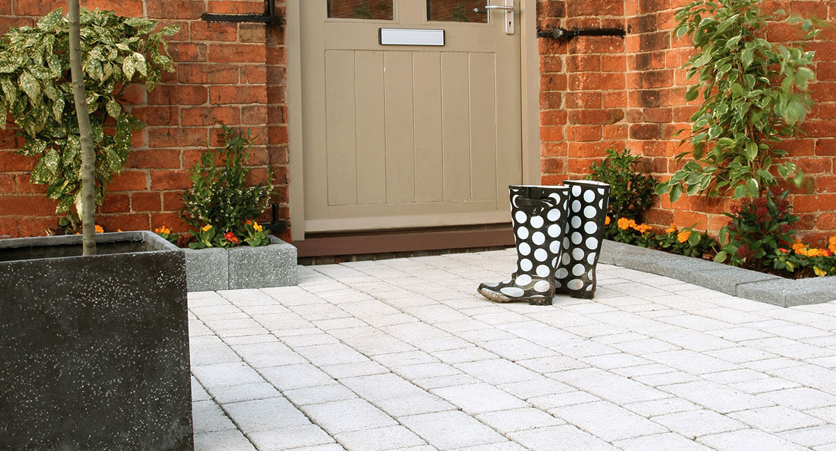 Formpave paving for domestic solutions from Forterra building products