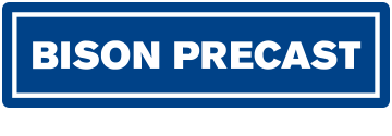 Bison Precast logo - a Forterra brand