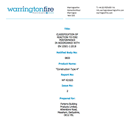 Surebrick_Soft_SS_Fire_Classification from Forterra Building Products