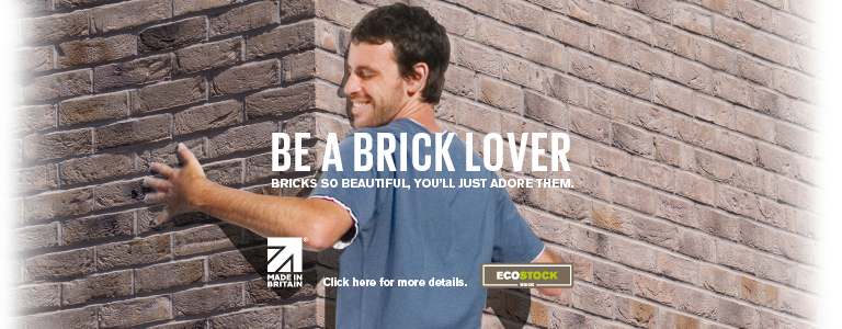 Be a brick lover. Bricks so beautiful, you'll just adore them.